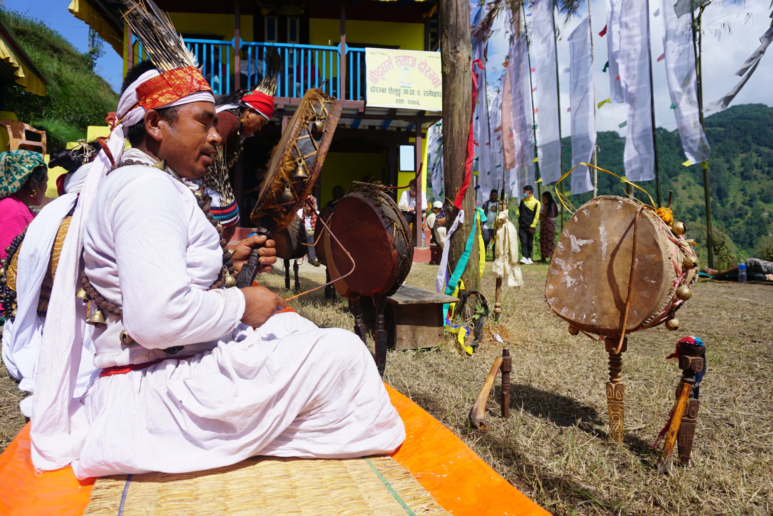 Living Instrument The Dhyangro: The Sacred Drum That Bridges Worlds in Nepalese Shamanism ...